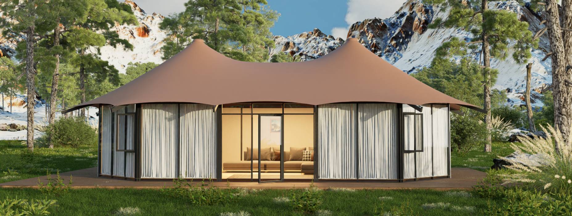 大同县移动式建筑钢结构房屋